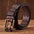 The Lancaster Belt – Double-Pin Vintage Leather Design