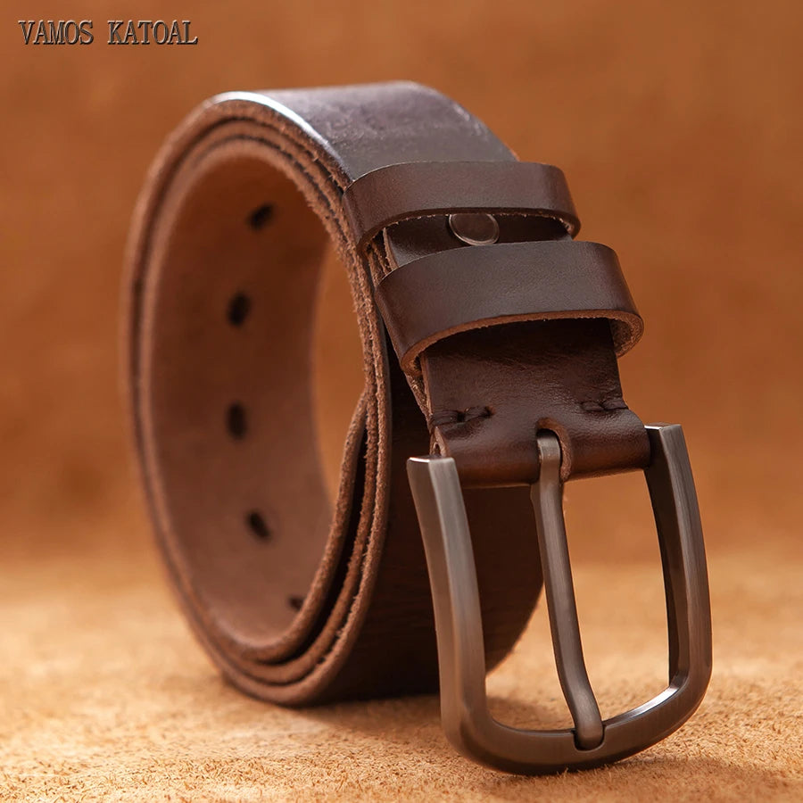 The Easton Belt – Genuine Cow Leather, Hand-Finished Classic