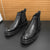 The Eastbourne Men's Smart Brogue Leather Chelsea Boots