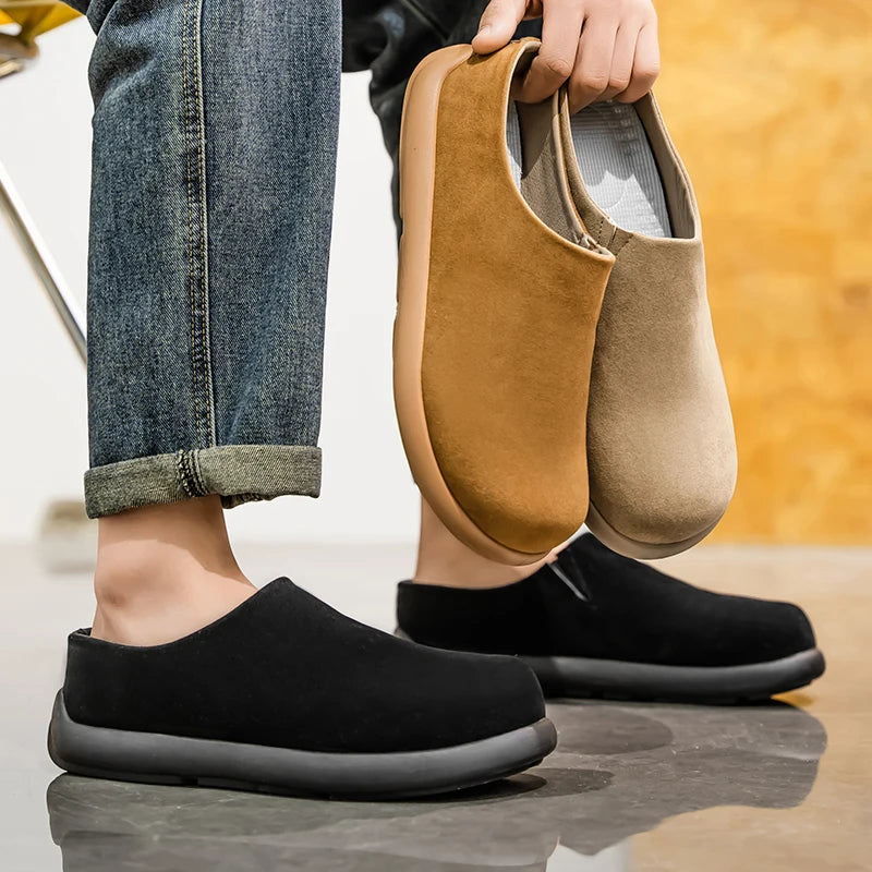 The Newcastle Men's Comfortable House Shoes Clog Slippers