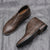 The Crosby Men's Street Style Leather Lace Up Ankle Boots