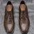 The Crosby Men's Street Style Leather Lace Up Ankle Boots