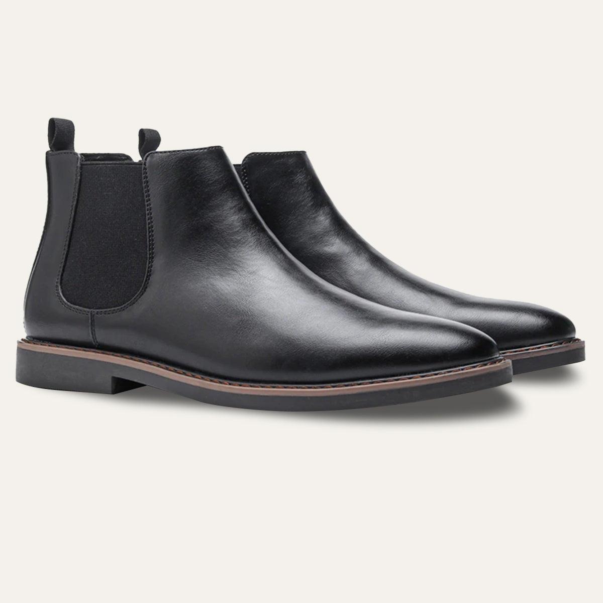 The Staffordshire Men's Classic Leather Chelsea Ankle Boots