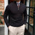 The Bronx Modern Quarter Zip Jumper for Men