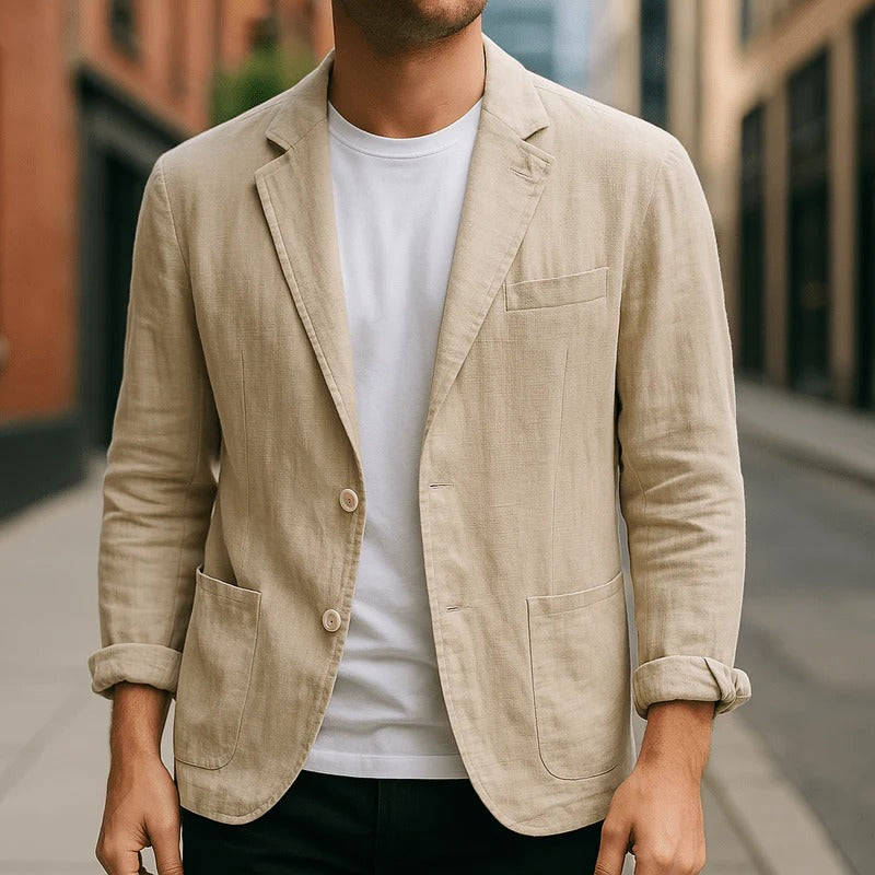 The Venice Linen Summer Blazer - Wedding Guest Men - Formal Occasions