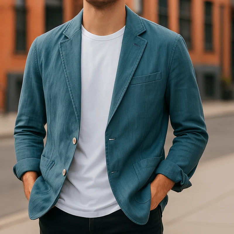 The Venice Linen Summer Blazer - Wedding Guest Men - Formal Occasions