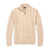 The Genève Old Money Half Zip Jumper for Men - 100% Merino Wool