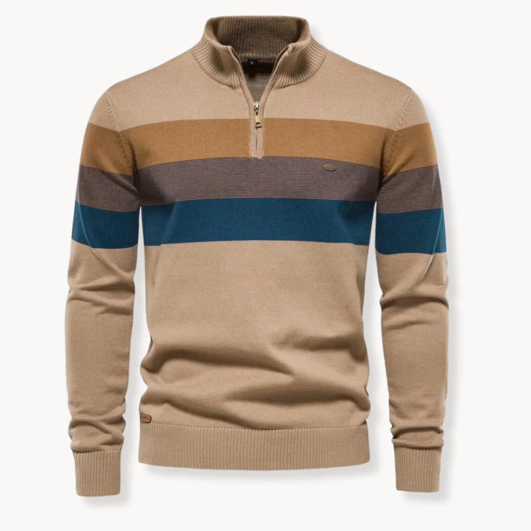 The Quebec Quarter Zip Jumper for Men