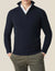 The St. Moritz Cable Knit Zipper Jumper for Men - Old Money Style