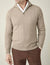 The St. Moritz Cable Knit Zipper Jumper for Men - Old Money Style