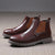 The Oxford Leather Chelsea Boots – Men’s Brogue Ankle Boots