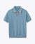 The Capri Luxury Cotton Silk Knit Polo Shirt for Men