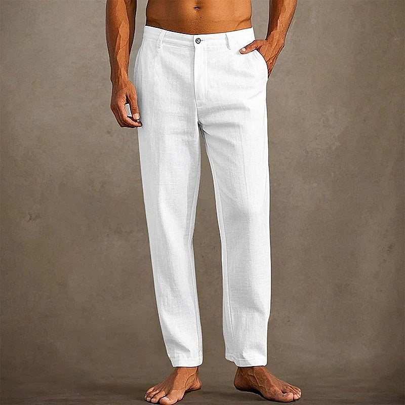 The Capri Linen Trousers for Men