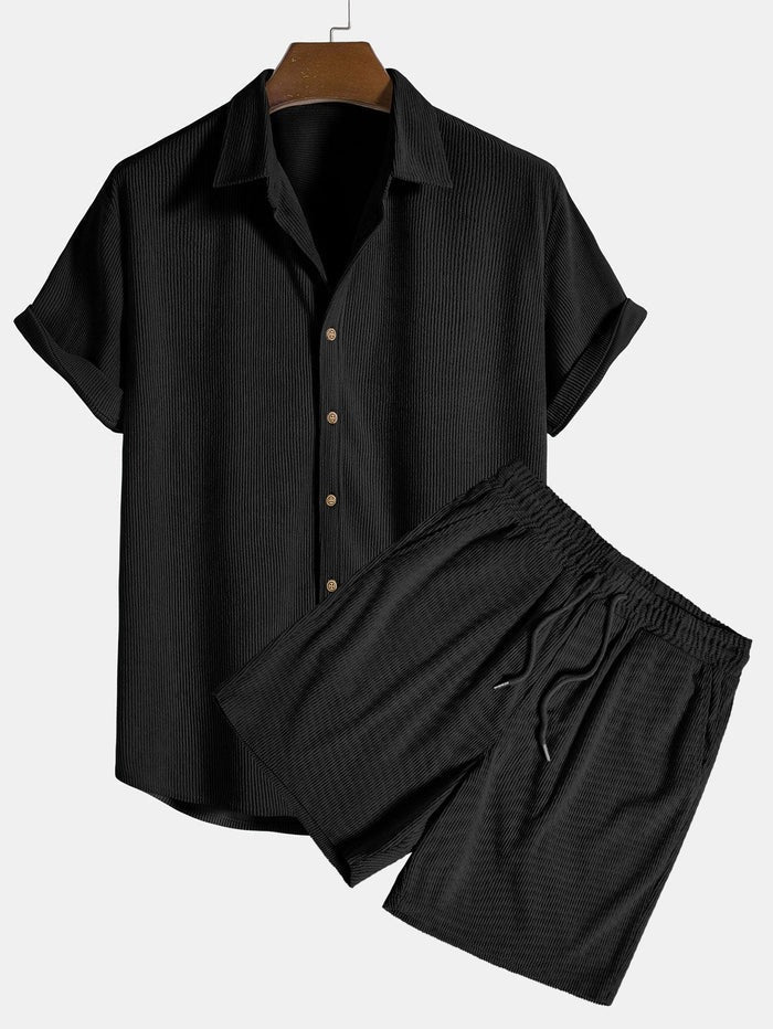 The Corsica Linen Set – Summer Shirt & Trousers for Men
