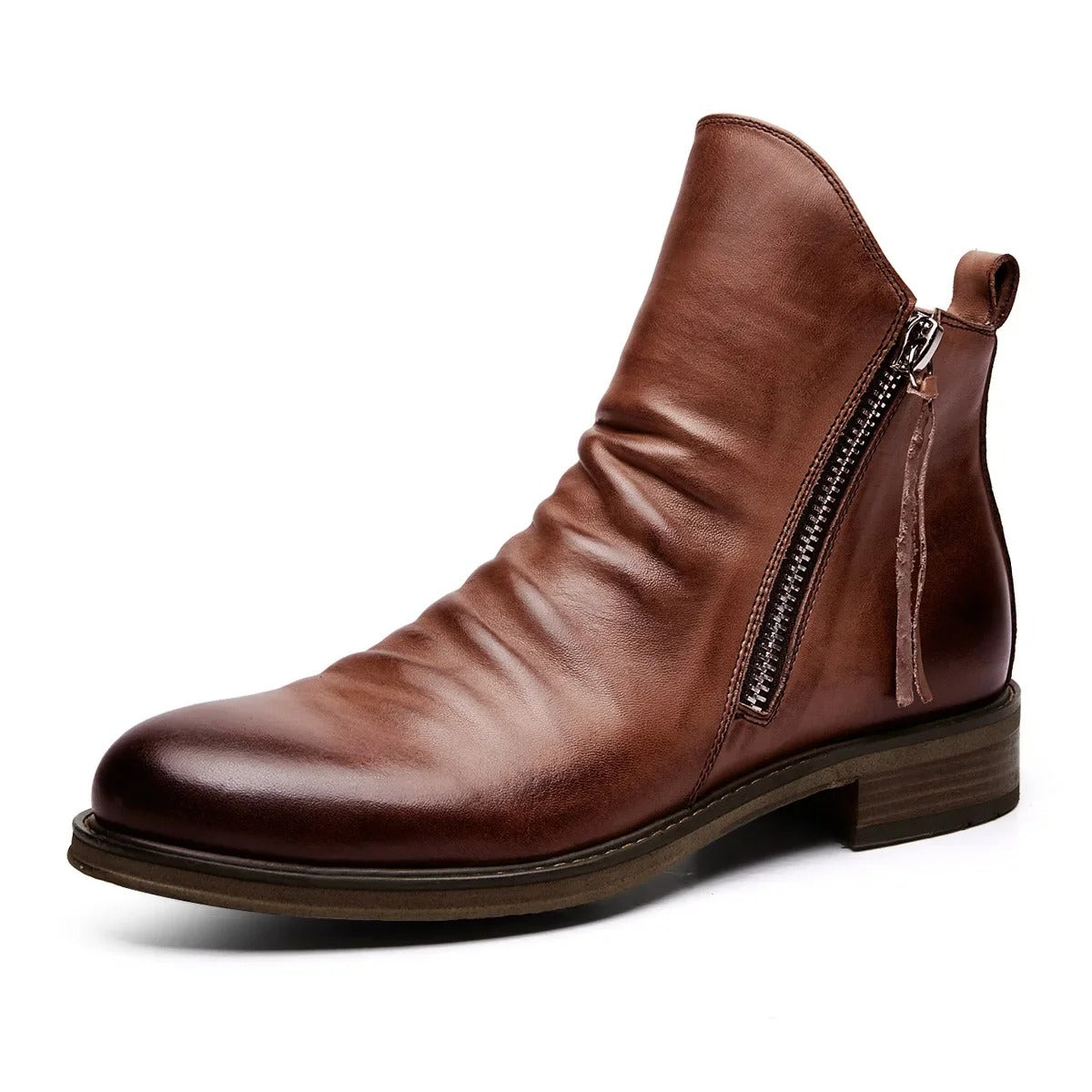 The Rue Saint-Honoré Men’s Leather Chelsea Boots - Luxury Shoes