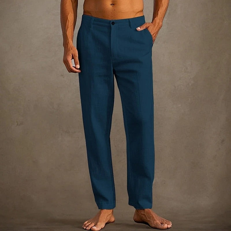 The Capri Linen Trousers for Men