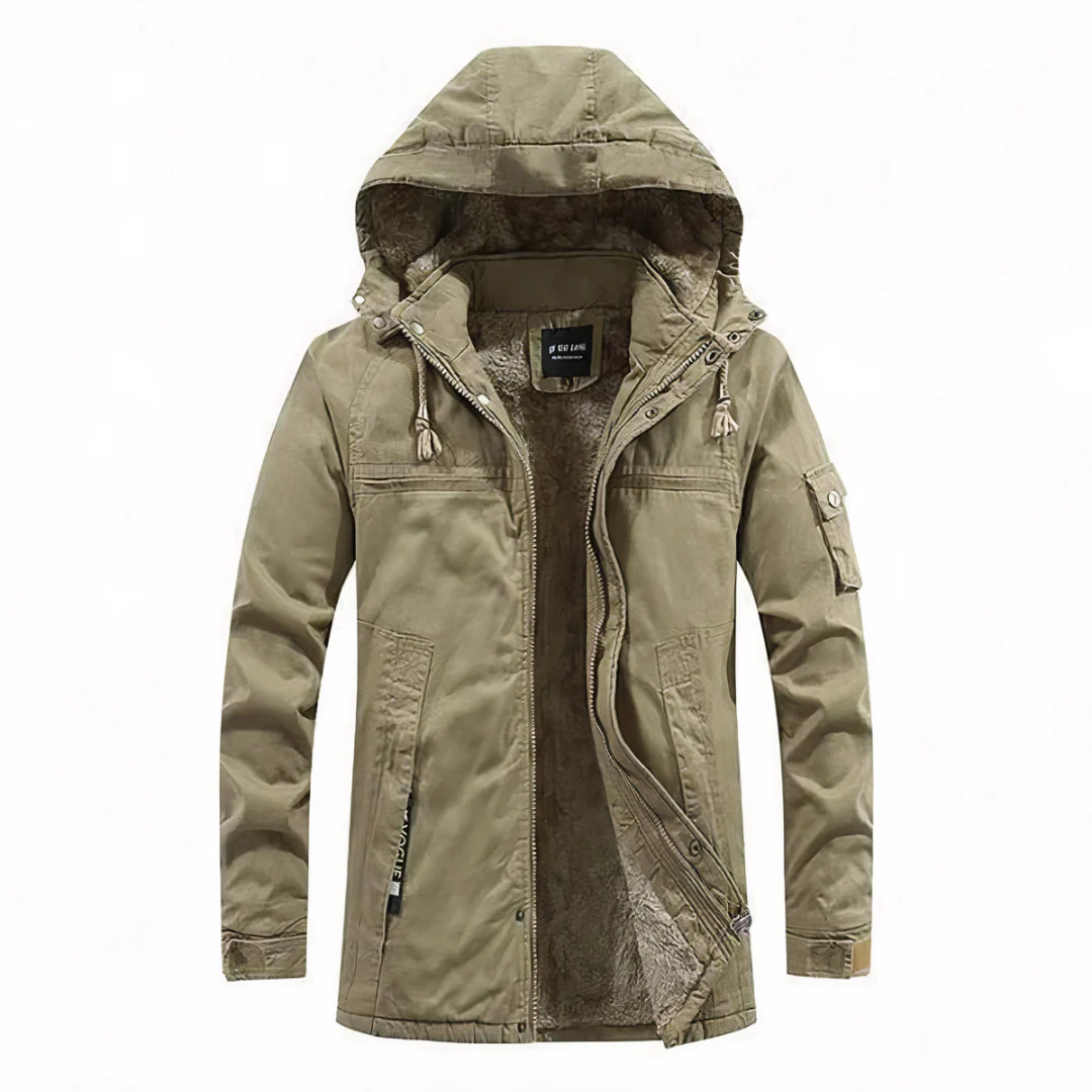 The Zermatt Men's Modern Parka Winter Jacket with Hood - 2025 Limited Edition