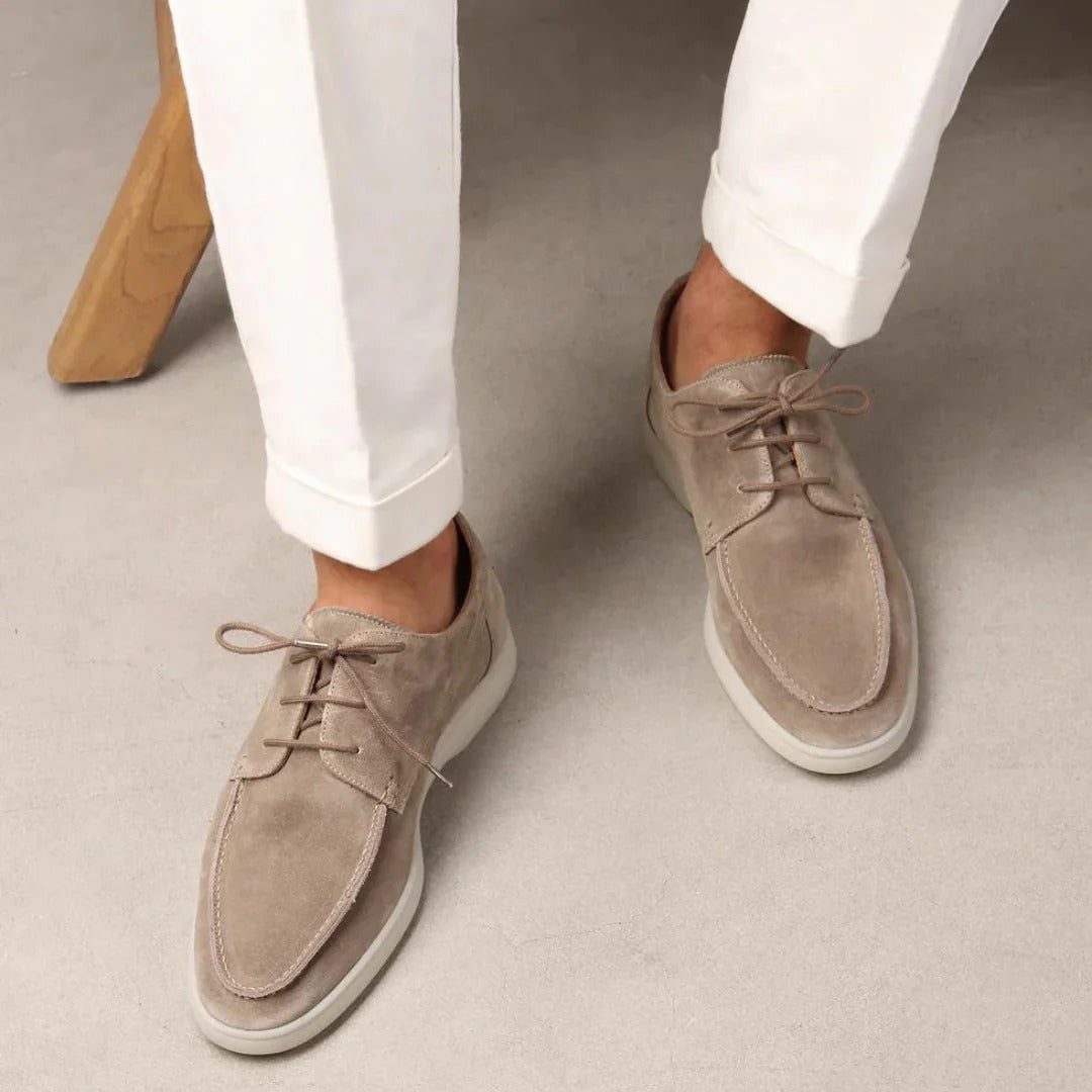 The Newquay Men's Lace Up Suede Casual Shoes