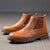 The Oxford Leather Chelsea Boots – Men’s Brogue Ankle Boots