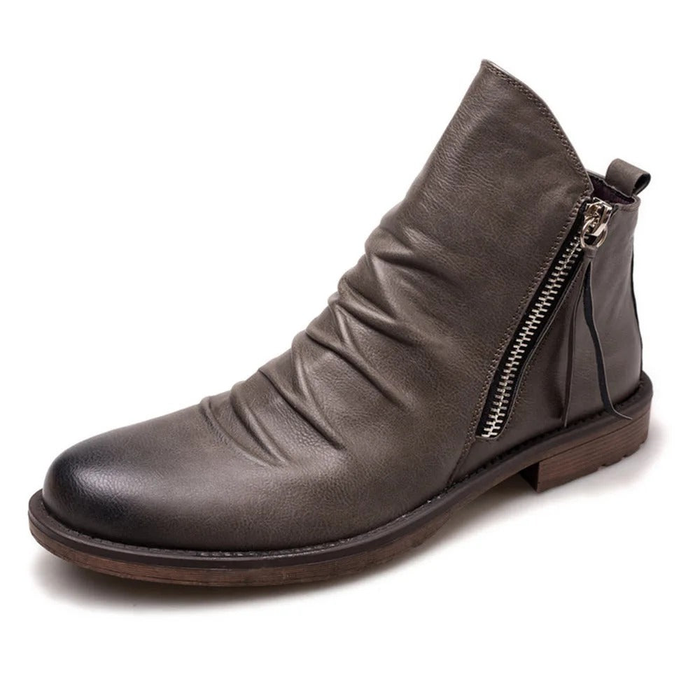 The Rue Saint-Honoré Men’s Leather Chelsea Boots - Luxury Shoes