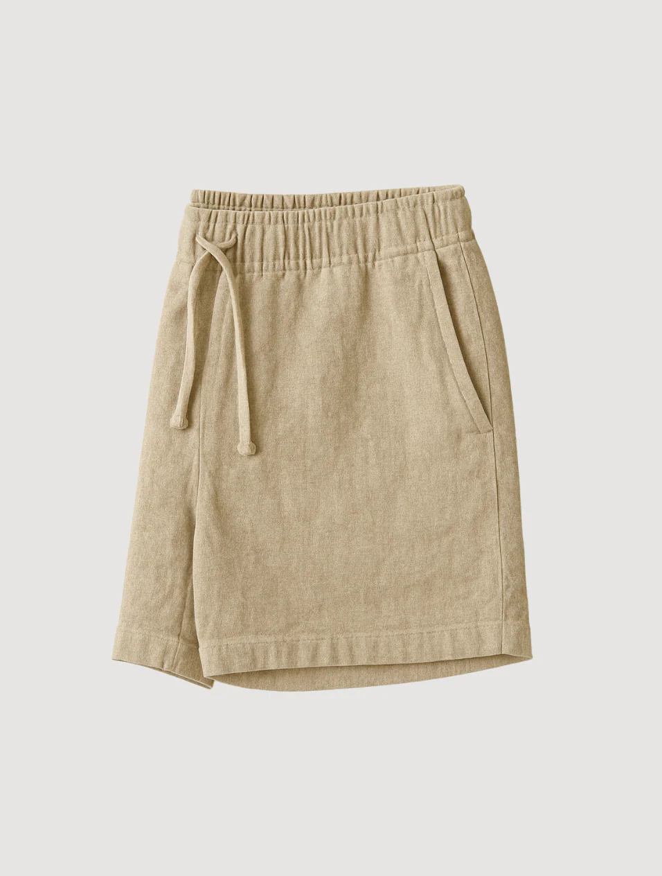 The Lisbon Linen Old Money Beige Shorts for Men