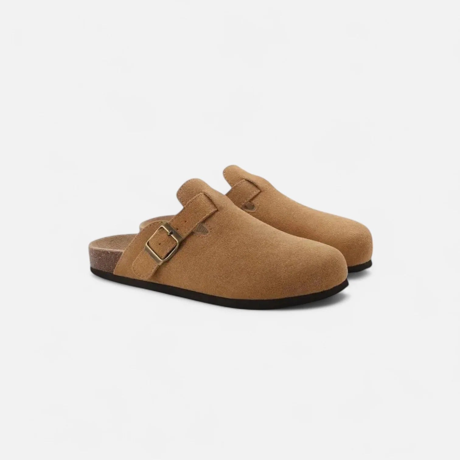 The Aristocrat Old Money Suede Clogs