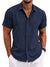 The Lisbon Linen Short Sleeve Shirt for Men