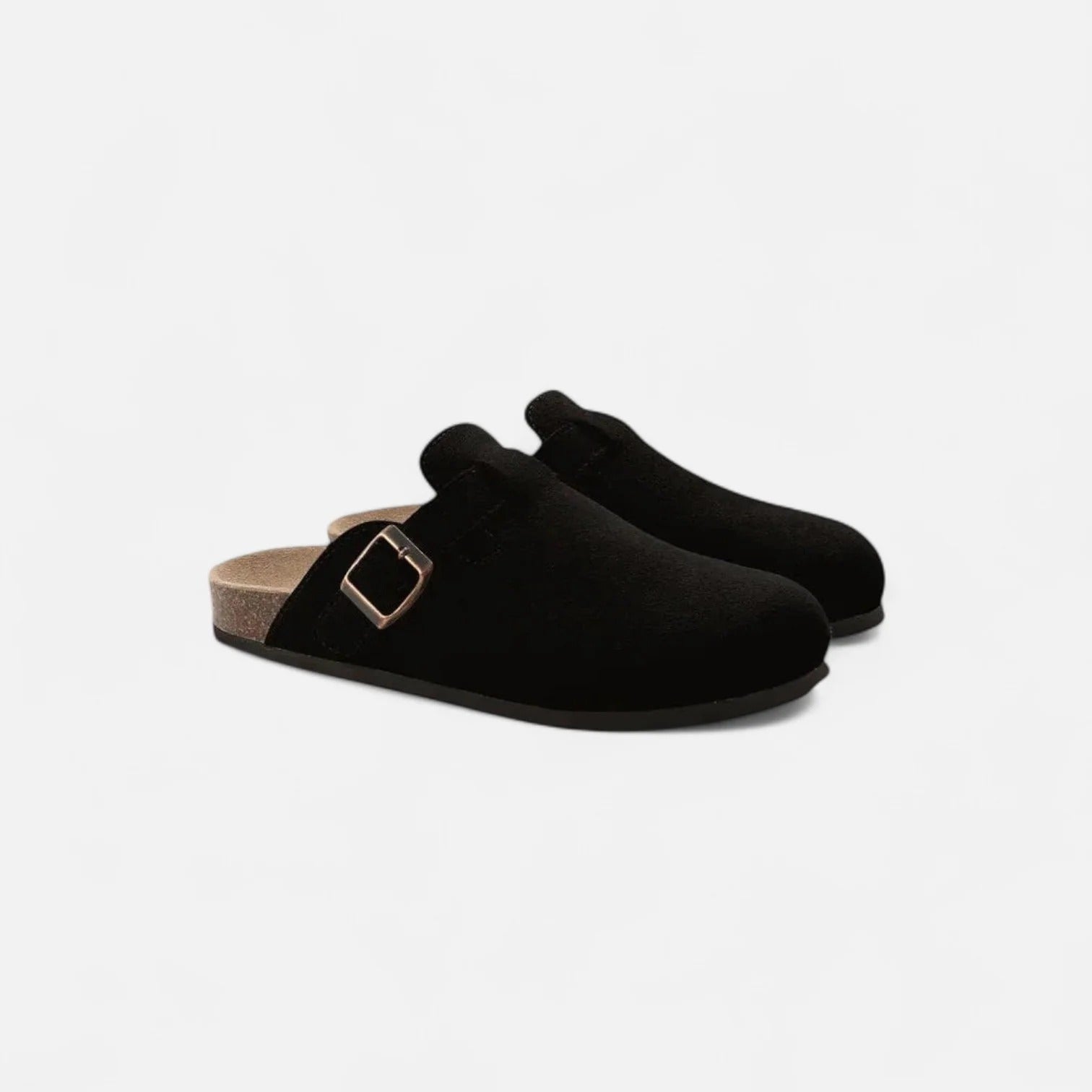 The Aristocrat Old Money Suede Clogs