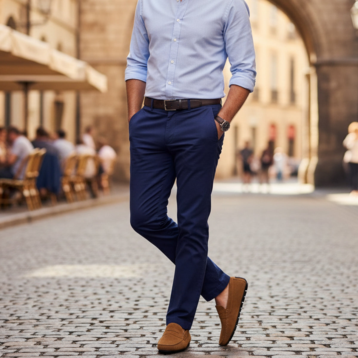 The Corsica Suede Loafers for Men