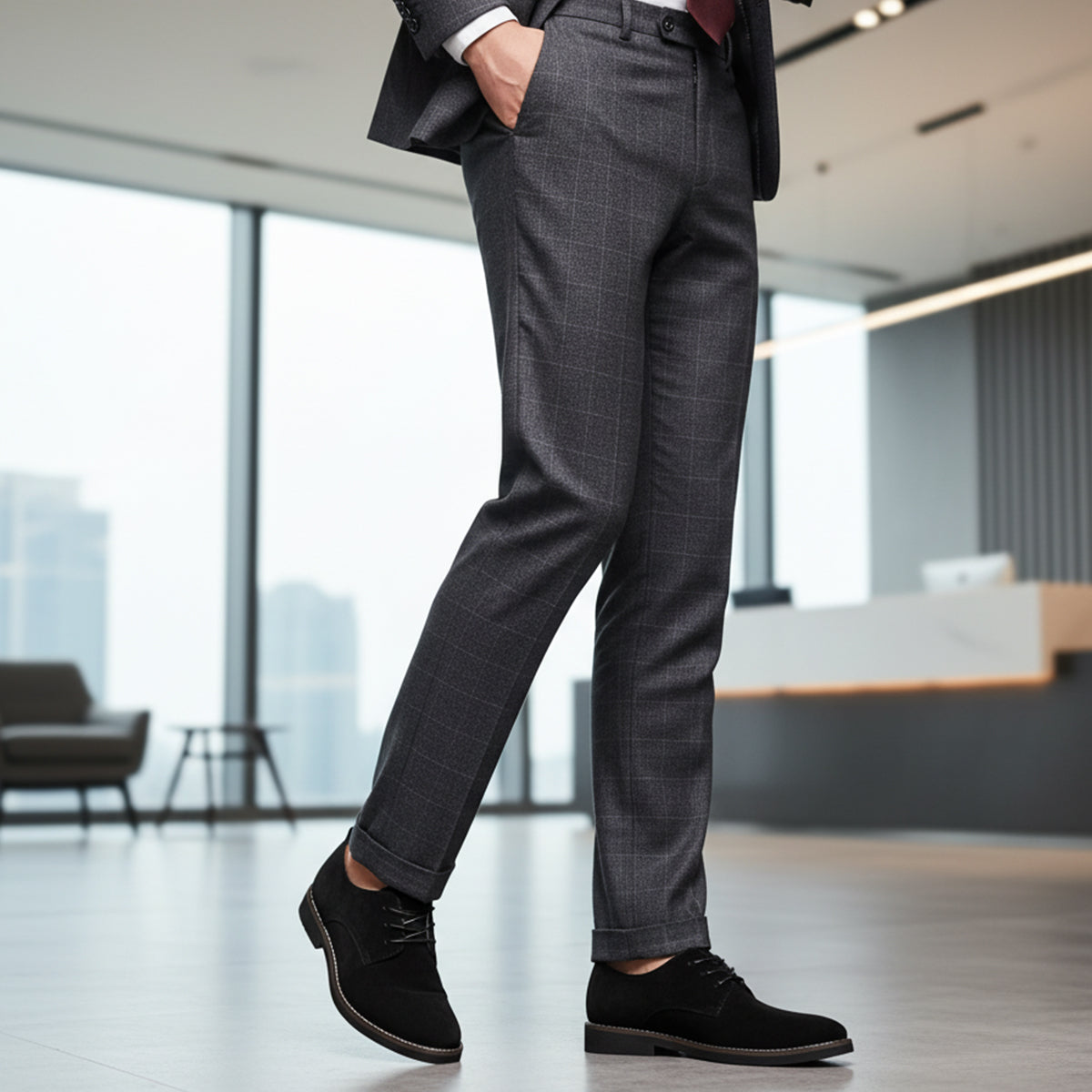 The Milan Luxury Men’s Elegant Suede Dress Shoes