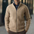 The Windsor Knitted Zip Up Cardigan-The British Gentlemen