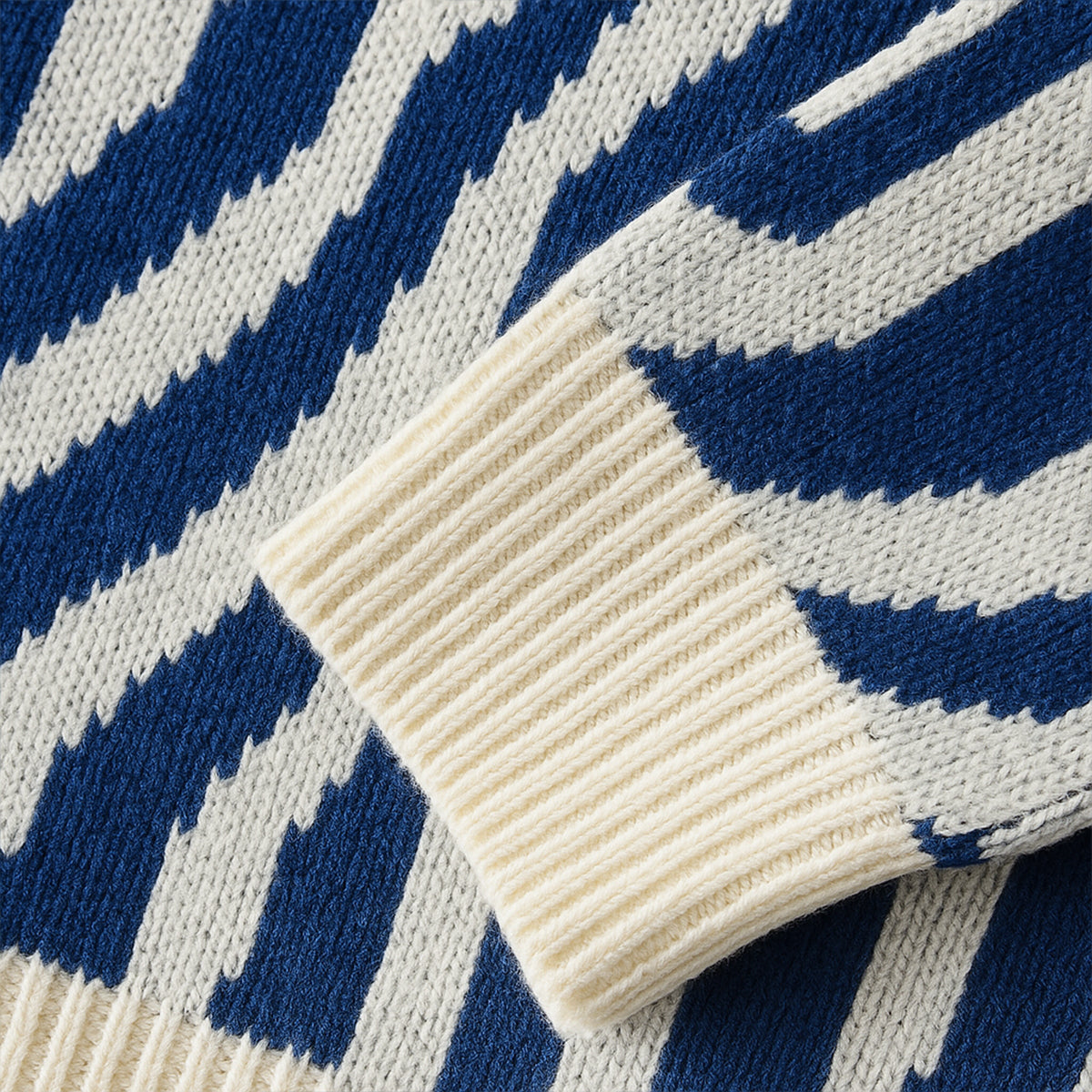 The Paris Men's Merino Wool Jumper - Premium Jacquard Knit