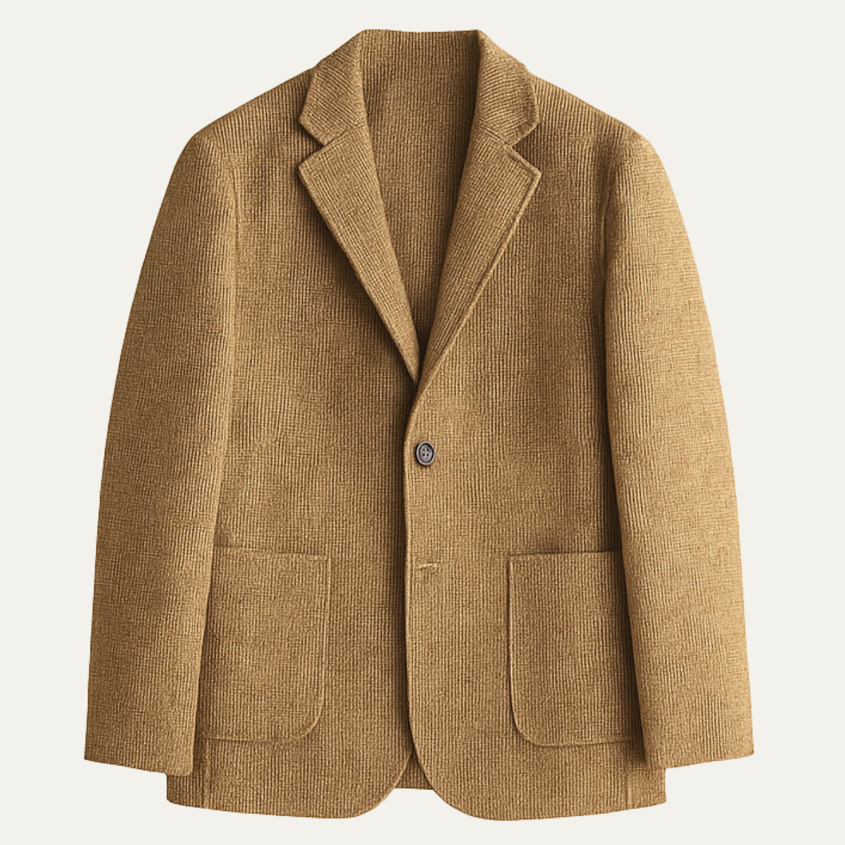 The Pantelleria Men&#39;s Checked Wool Suit Tweed Blazer Jacket