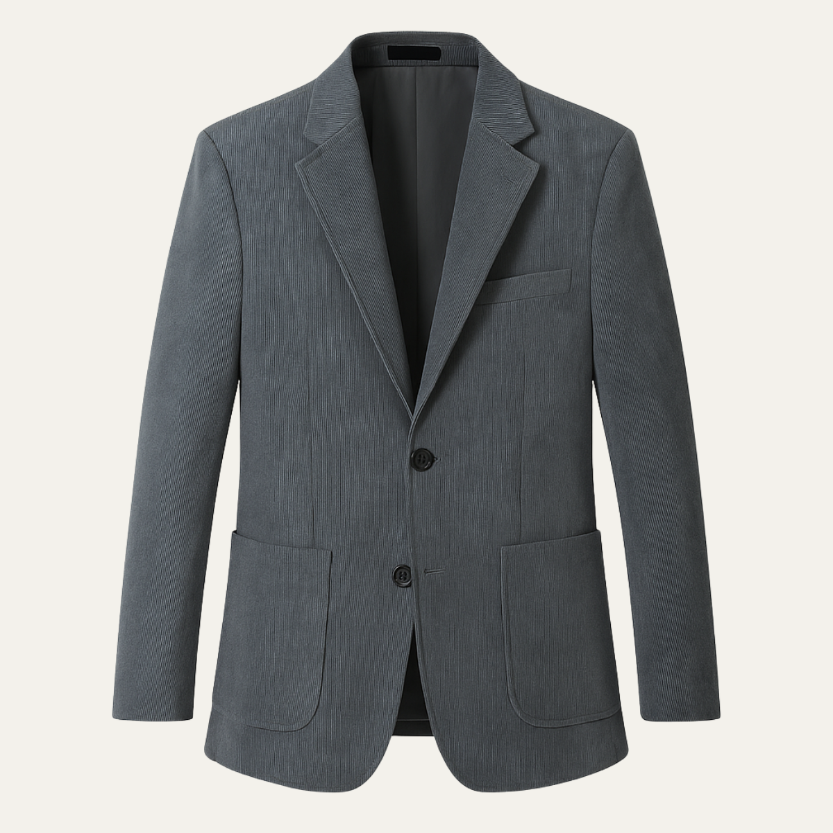 The Spello Men’s Casual Formal  Corduroy Blazer Jacket