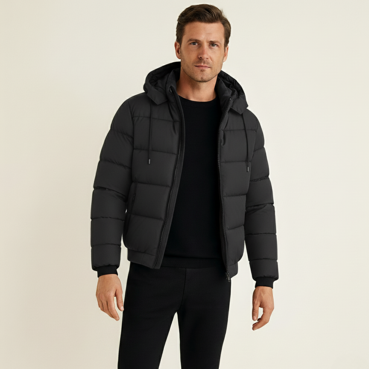 The St. Moritz Warm Elegant Puffer Jacket for Men - 2025 Limited Edition