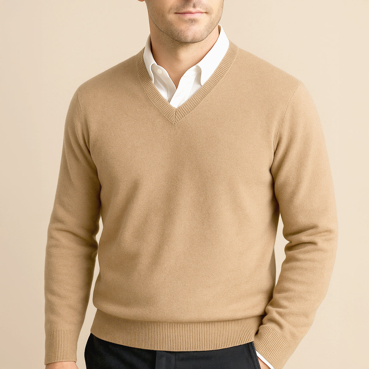 The Cleveland Cashmere Jumper for Men