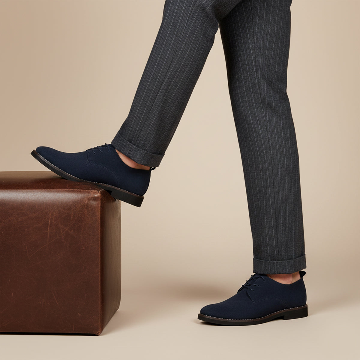 The Milan Luxury Men’s Elegant Suede Dress Shoes