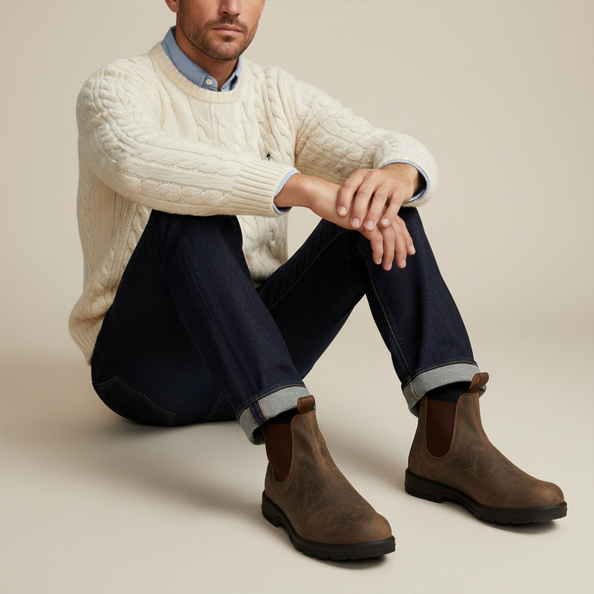 The Kensington Leather Chelsea Boots for Men